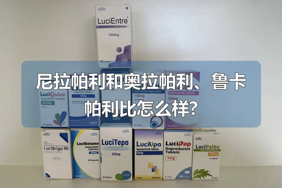 尼拉帕利和奥拉帕利、鲁卡帕利比怎么样?